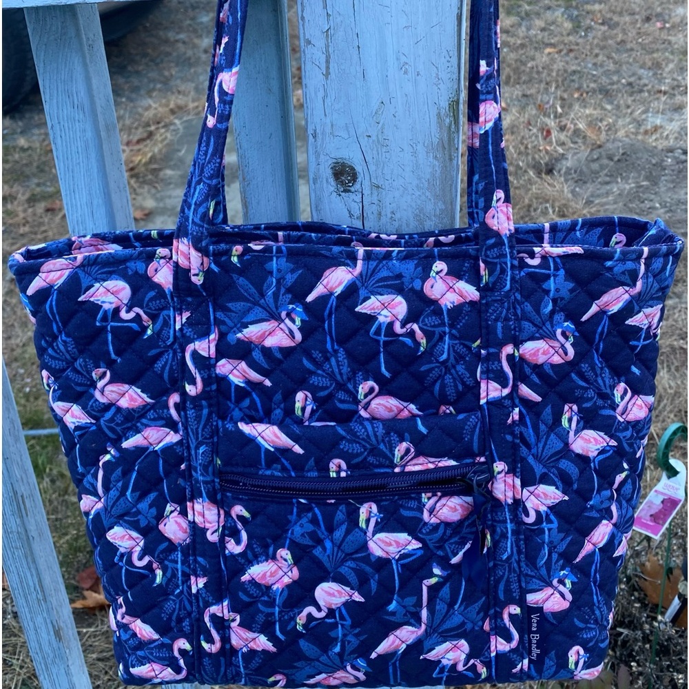 🦩Vera Bradley Flamingo Party Medium Tote🦩